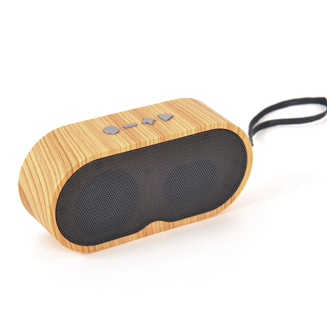Haut-parleur Bluetooth en bois