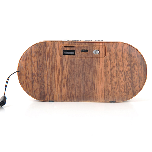 Haut-parleur Bluetooth en bois